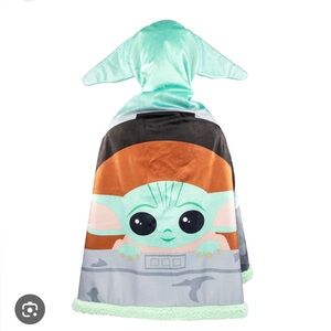 Grogu Baby Yoda Hooded Blanket Cape | Kids